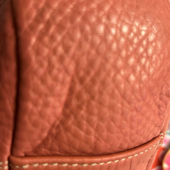 Coach Hamilton Leather Hobo Bag Dusty Rose Approx. 15 x 9 x 5 x 3 - Picture 11 of 11